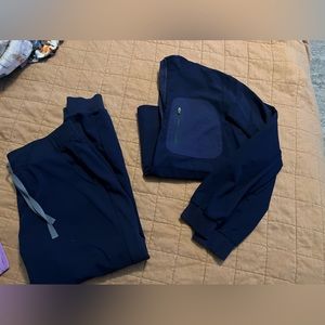 Figs *Limited Edition* Navy Blue scrub set